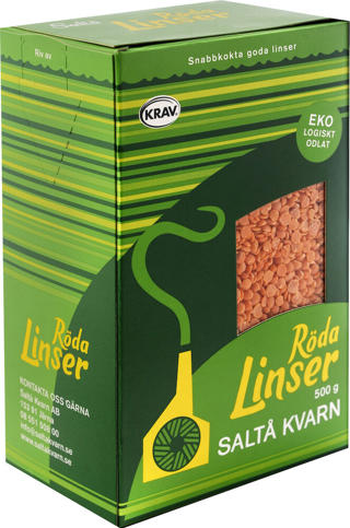 Röda linser KRAV