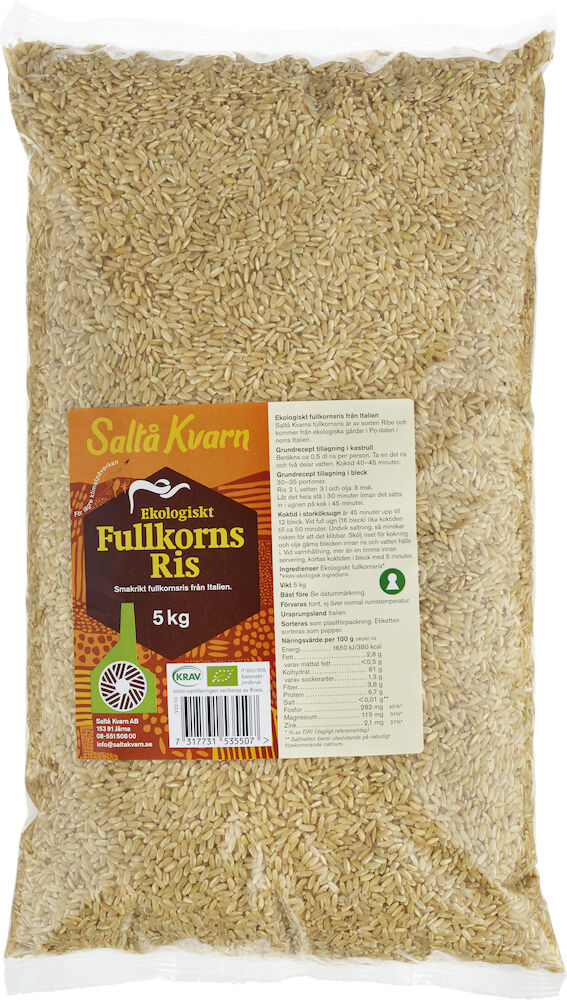 Fullkornsris Råris KRAV