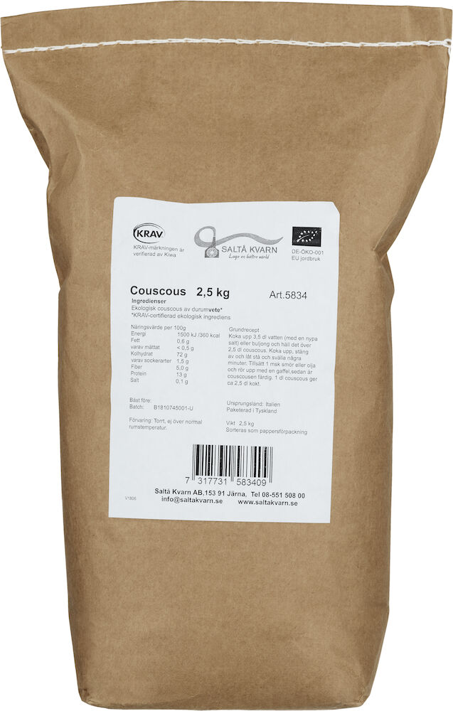 Couscous KRAV