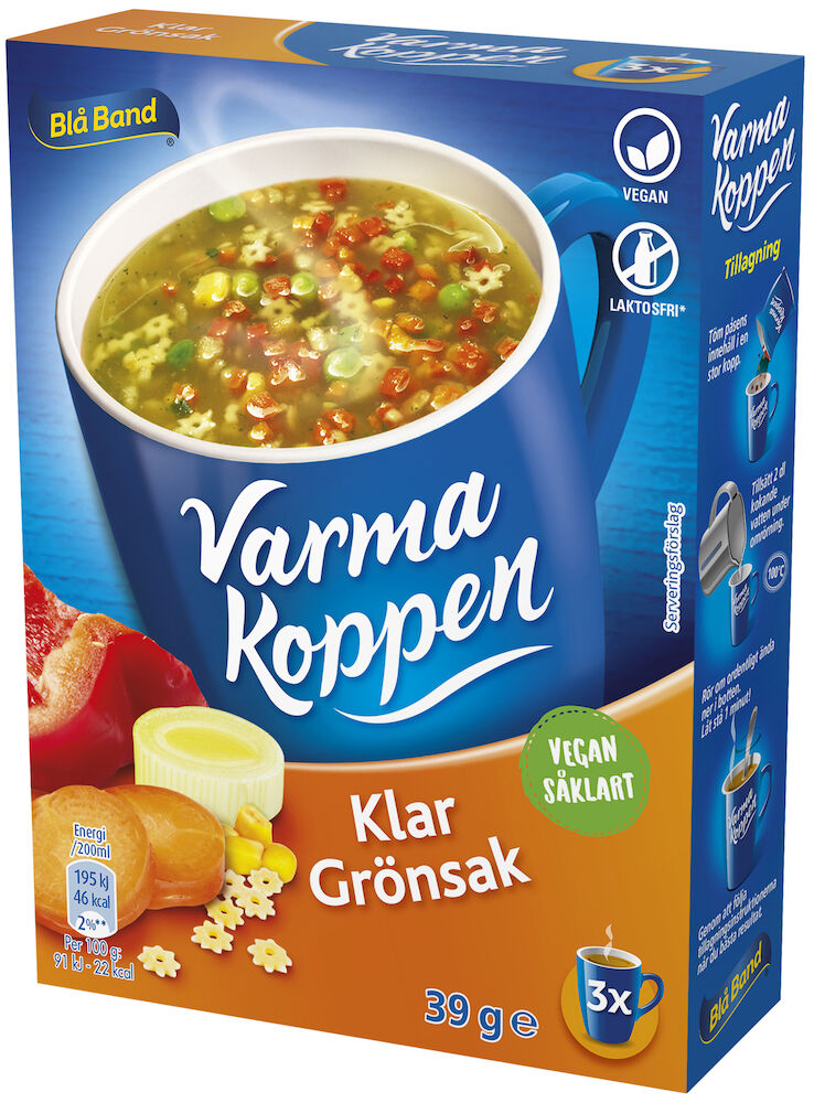 Grönsakssoppa klar