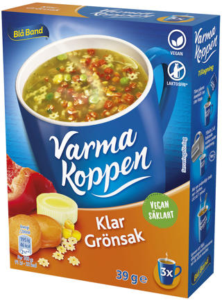Grönsakssoppa klar