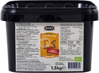 Hönsbuljong 0,3% salt EKO