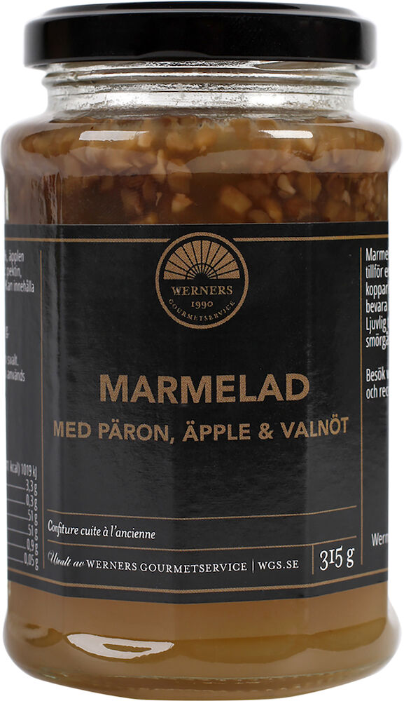 Äpple/päron/valnötsmarmelad