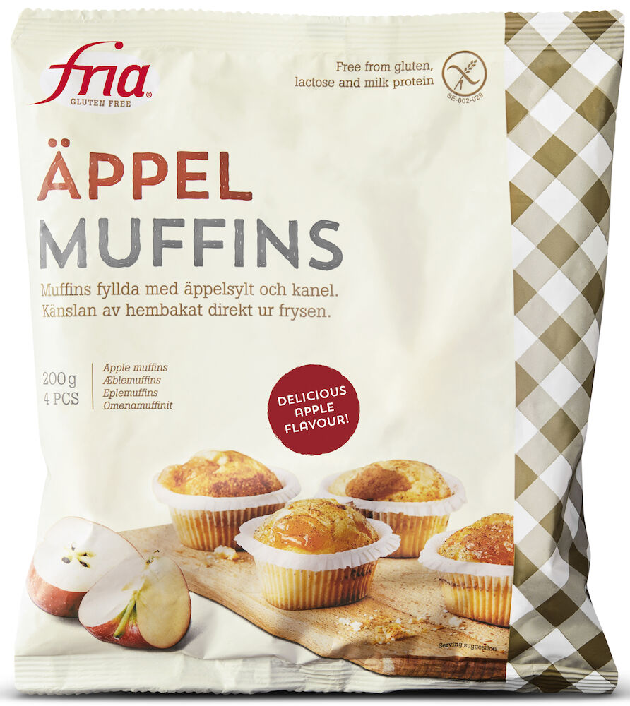 Äppelmuffins 50g