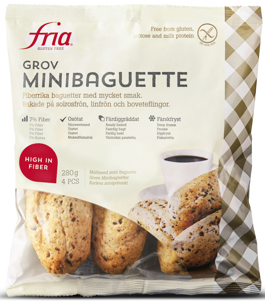 Baguette Grov Mini Glutenfri
