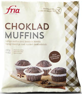 Chokladmuffins Glutenfri Laktosfri