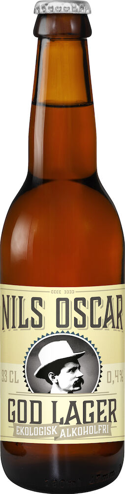 Nils Oscar Alkoholfri God Lager EKO 0,40%
