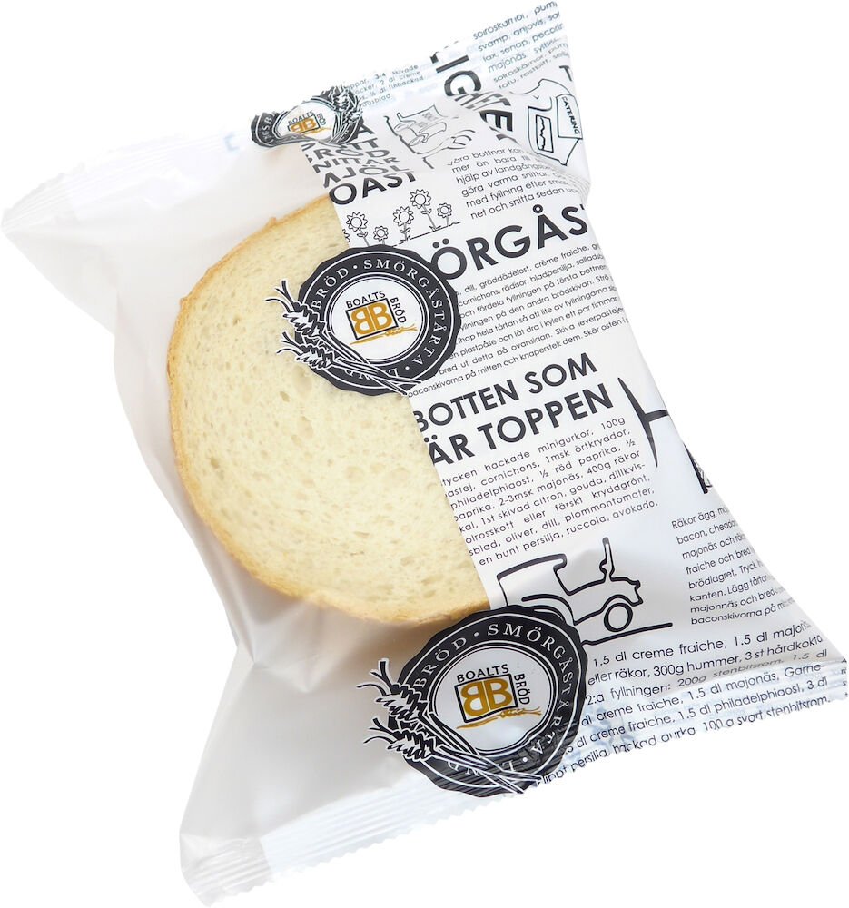 Ljus Smörgåstårtbotten Rund 14cm