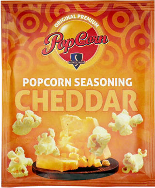 Popcornkrydda cheddar