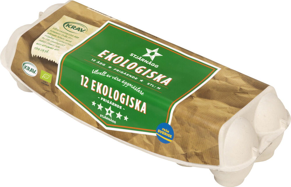 Ägg 12-Pack M/L KRAV