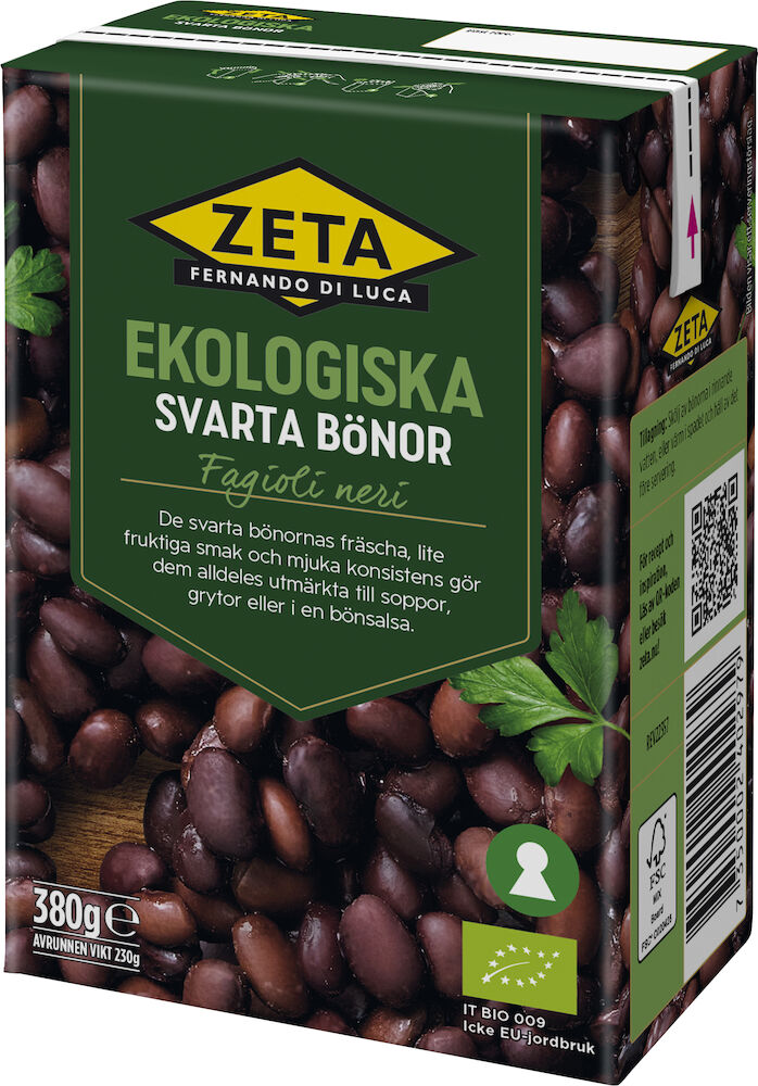 Svarta bönor EKO