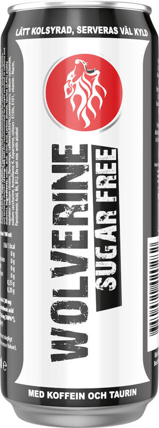 Wolverine Energidryck Sockerfri BRK