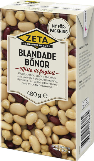 Blandade Bönor