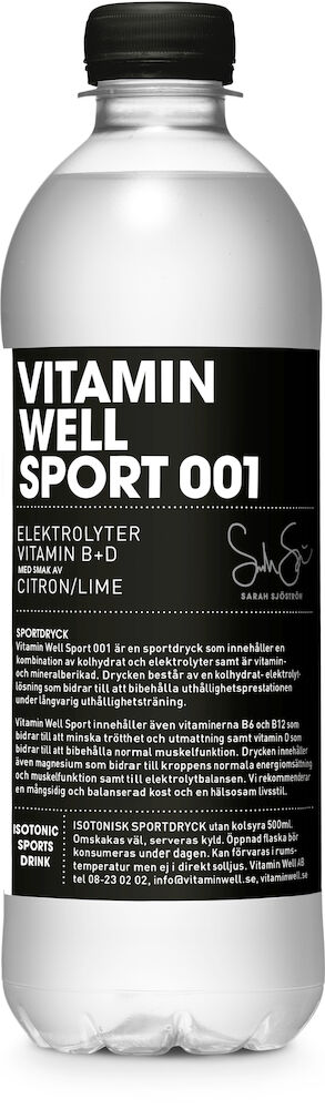 Vitamin Well Sport 001 PET