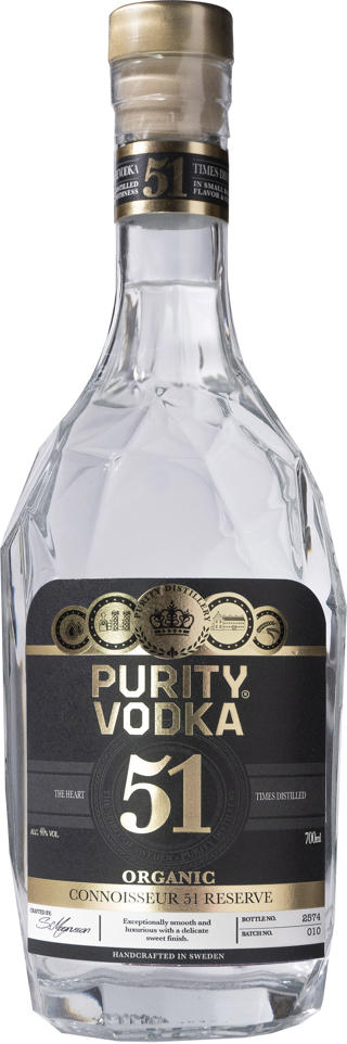 Purity Vodka Connoisseur 51 Reserve