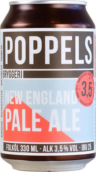 Poppels New England Pale Ale 3,5% BRK