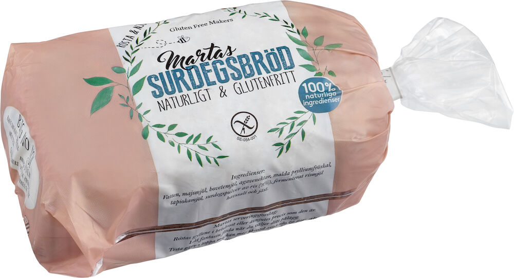 Surdegsbröd Glutenfritt