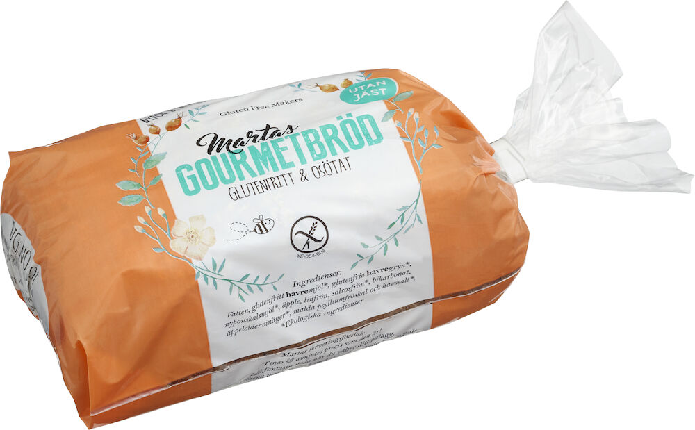 Skivat Gourmetbröd Glutenfri