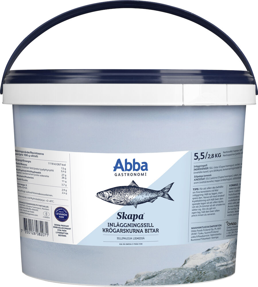 Inläggningssill bitar