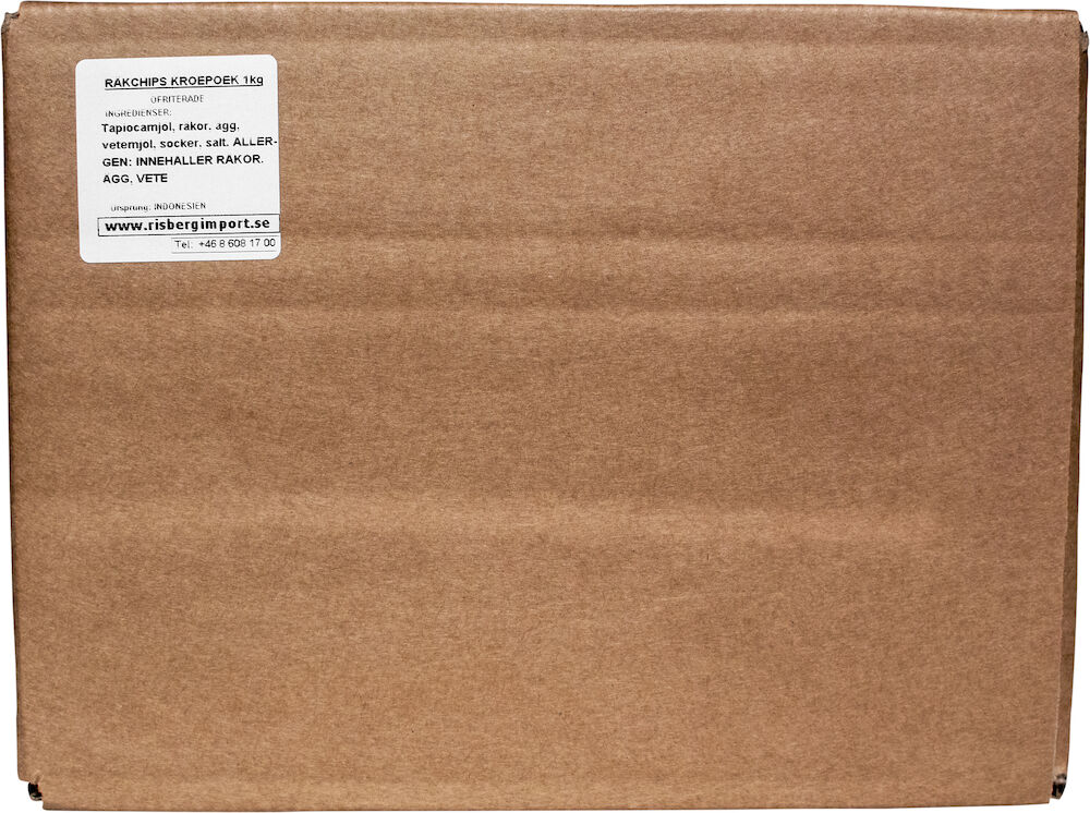 Räkchips ofriterade Kroepoek