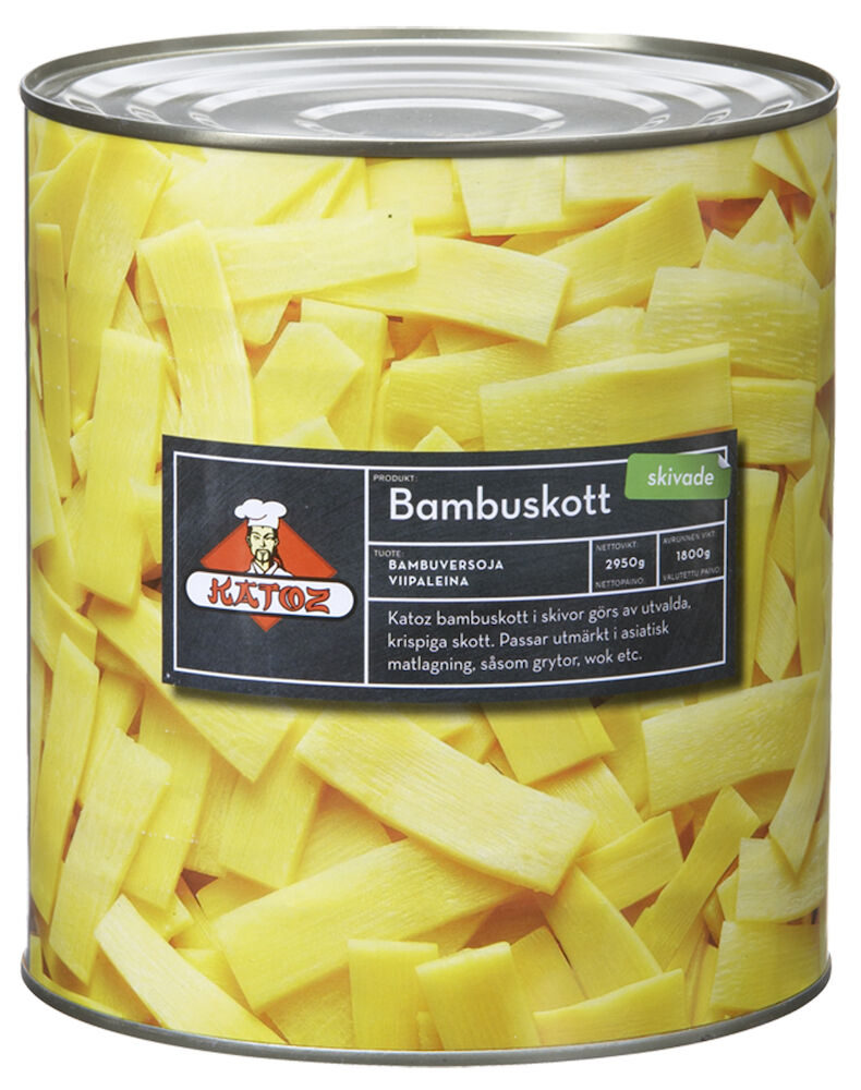 Bambuskott skivade