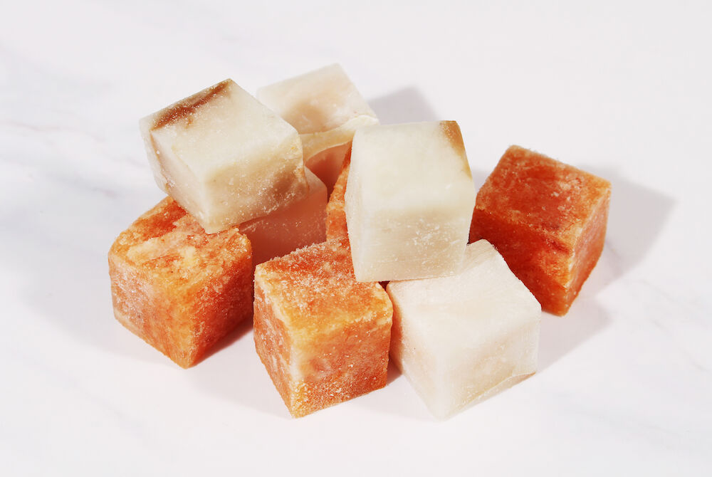 Fisktärningar lax, torsk, sej, styckfryst (2x2x2
cm)