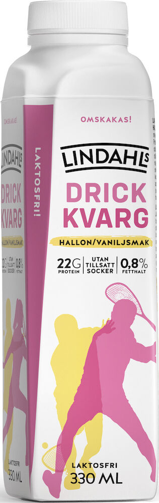 Drickkvarg Vanilj & Hallon utan Tillsatt Socker
0,8%