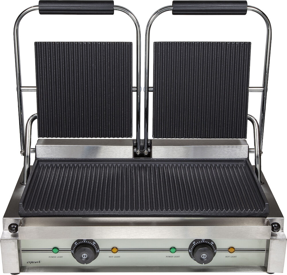 Klämgrill dubbel räfflad