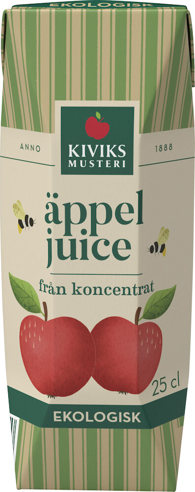 Äppeljuice med sugrör EKO