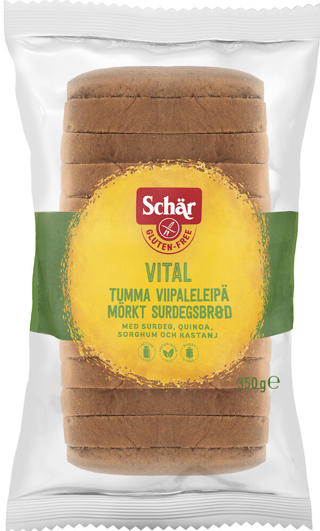 Surdegsbröd Vital Glutenfritt Laktosfritt