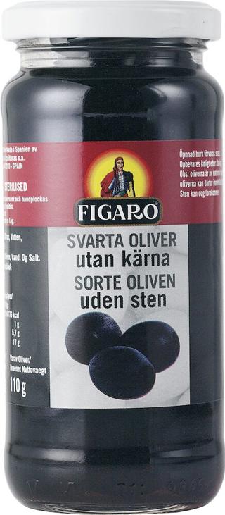 Oliver svarta utan kärna
