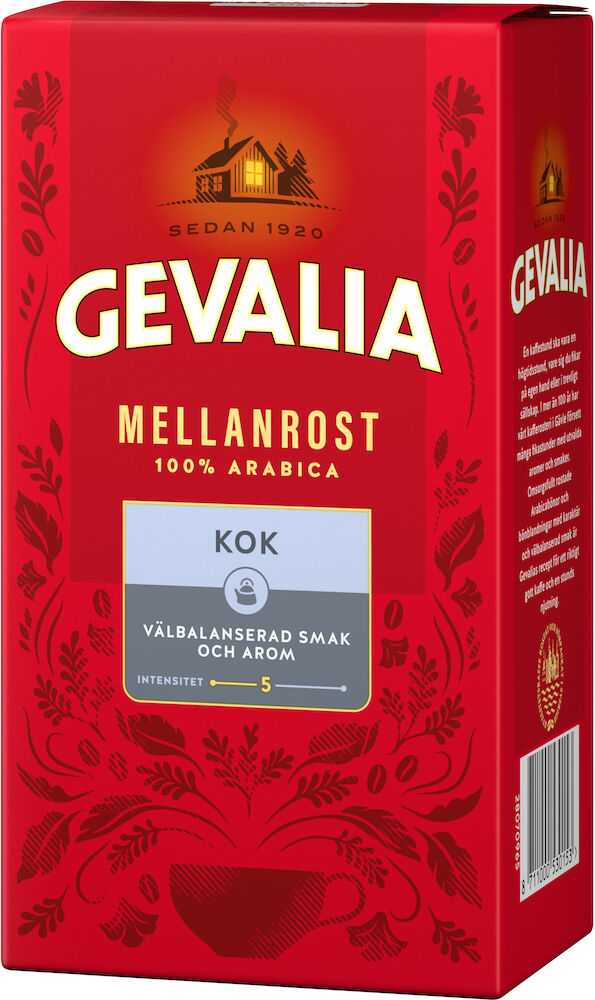 Kaffe mellanrost kok