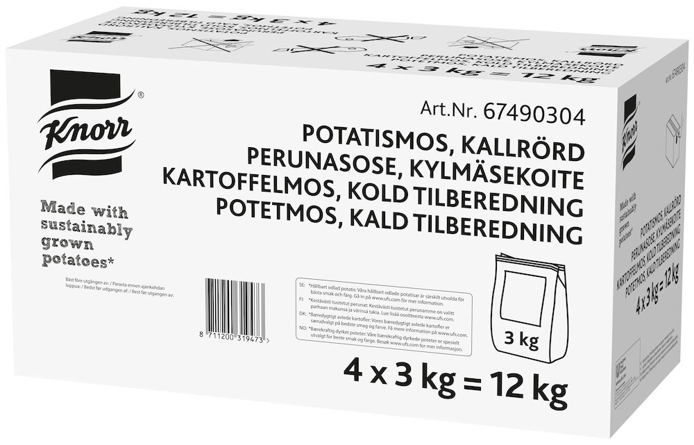 Potatismos Kallrörd