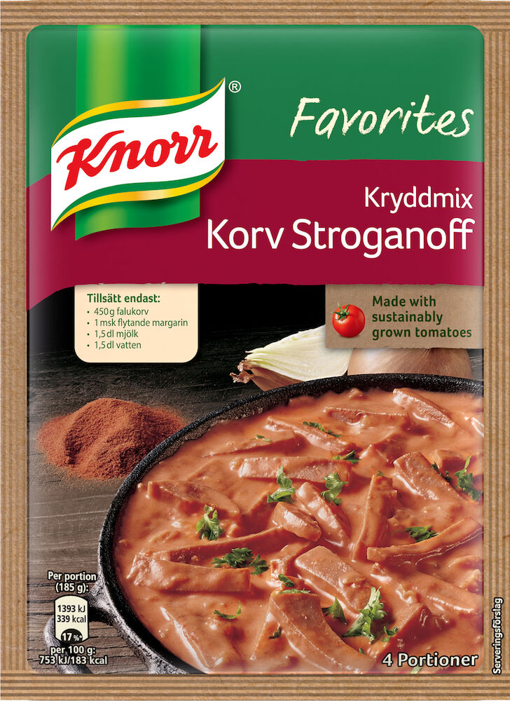 Mix Korv Stroganoff