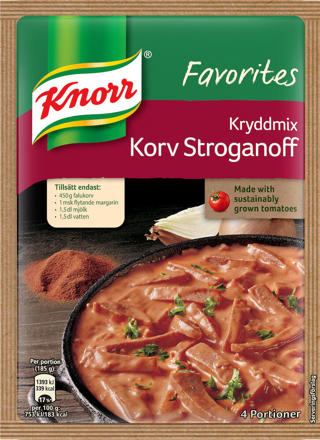 Mix Korv Stroganoff