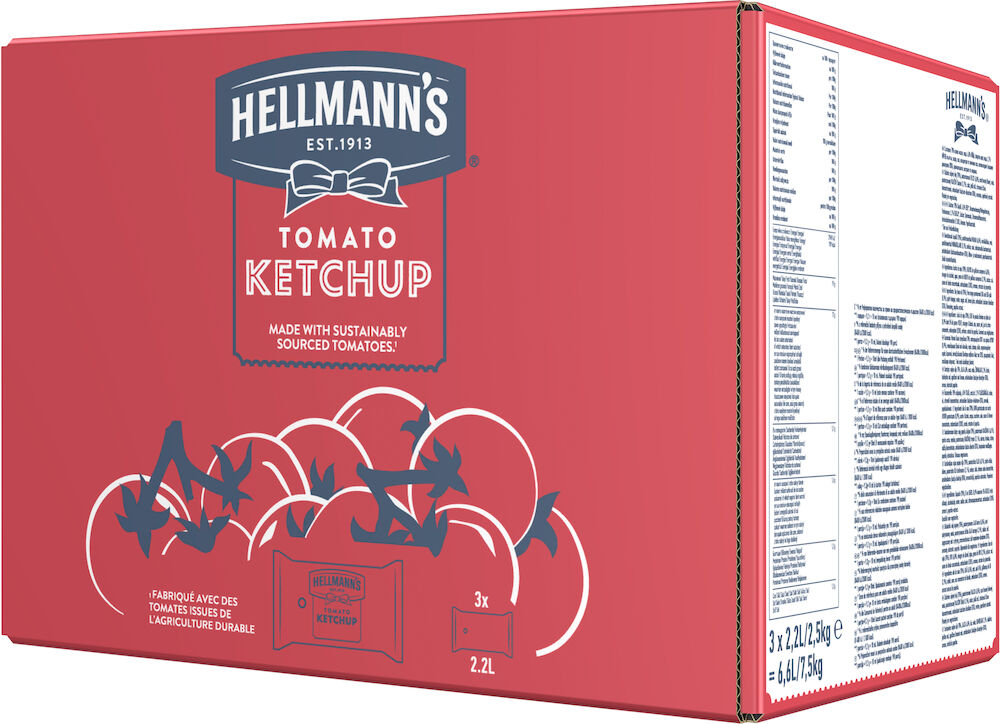 Ketchup påse för dispenser