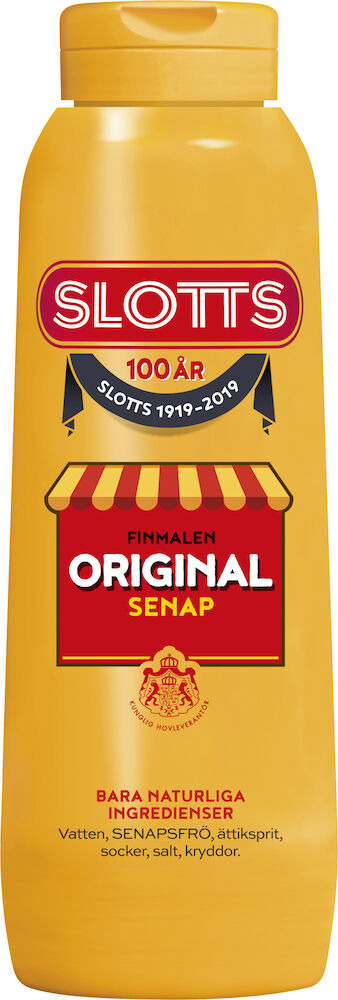 Senap plastflaska