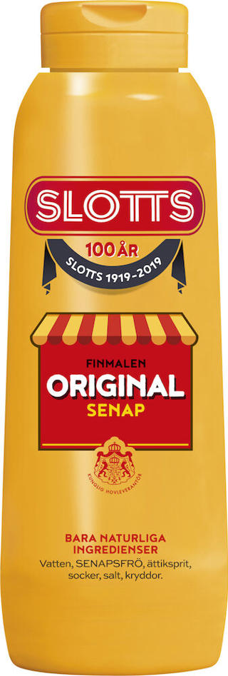 Senap plastflaska