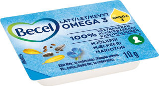 Becel Omega 3 Lättmargarin, portion