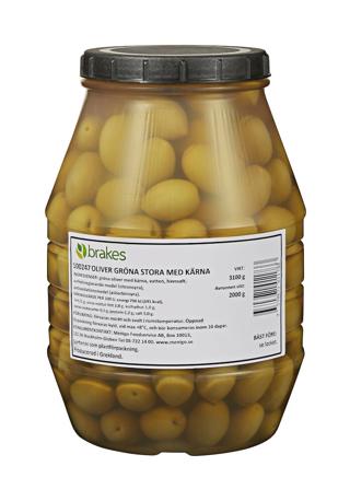 Oliver gröna stora med kärna