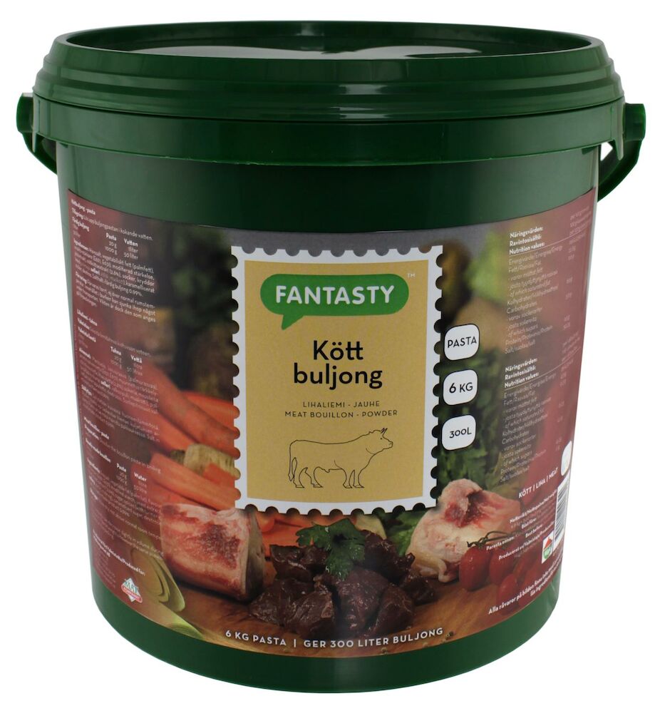 Köttbuljong pasta 0,99% salt