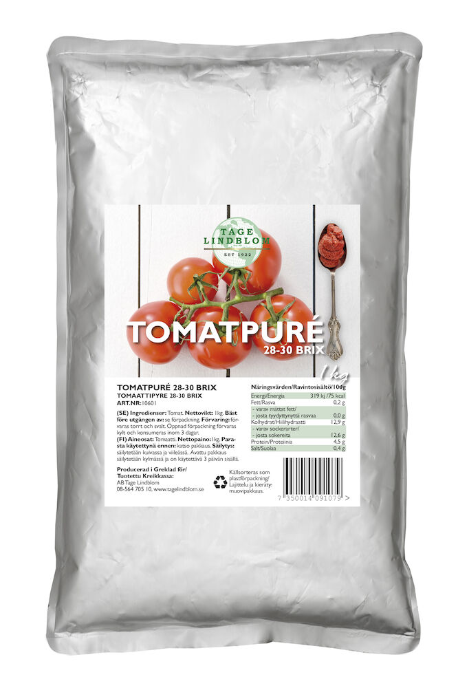 Tomatpuré påse