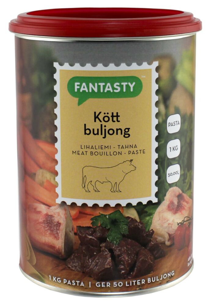 Köttbuljong pasta 0,99% salt