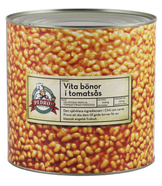 Vita bönor i tomatsås