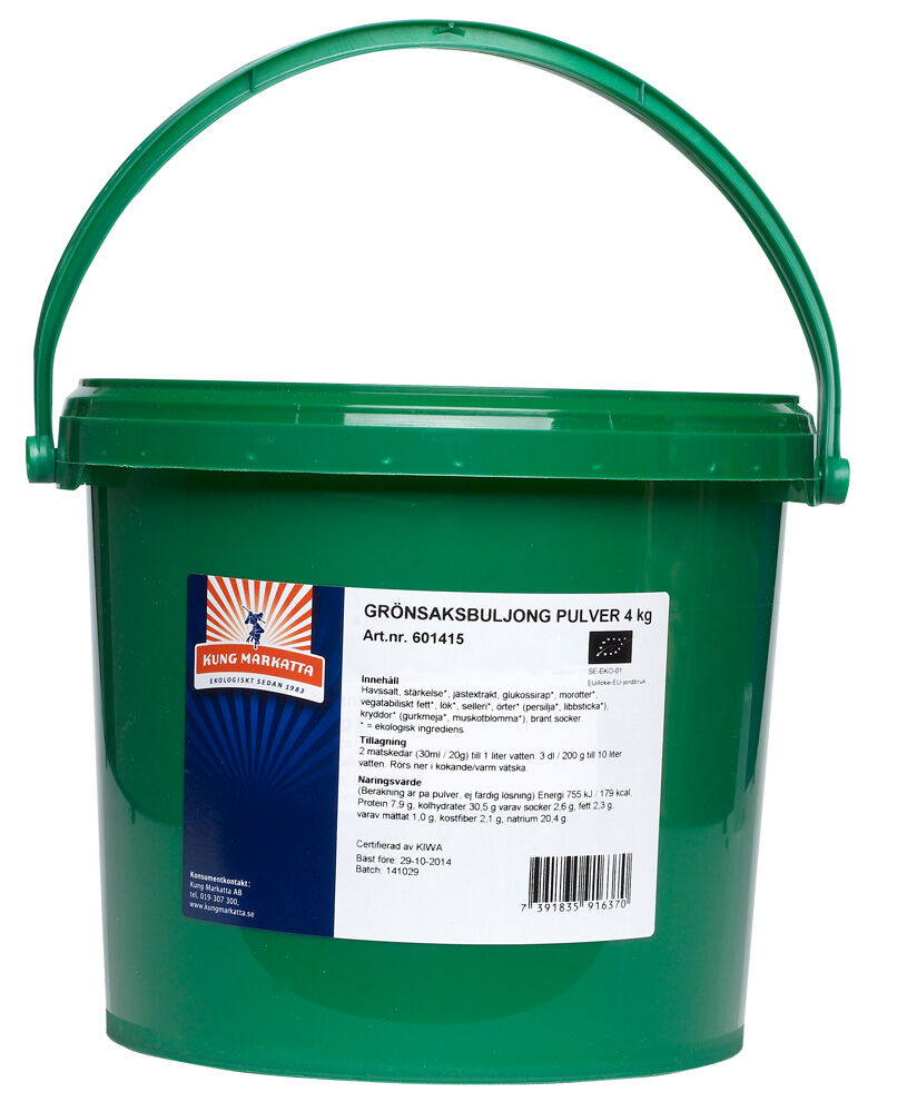 Grönsaksbuljong 1,35% salt EKO