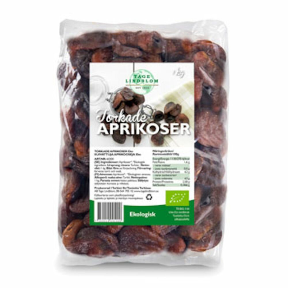 Aprikoser torkade EKO storlek 2