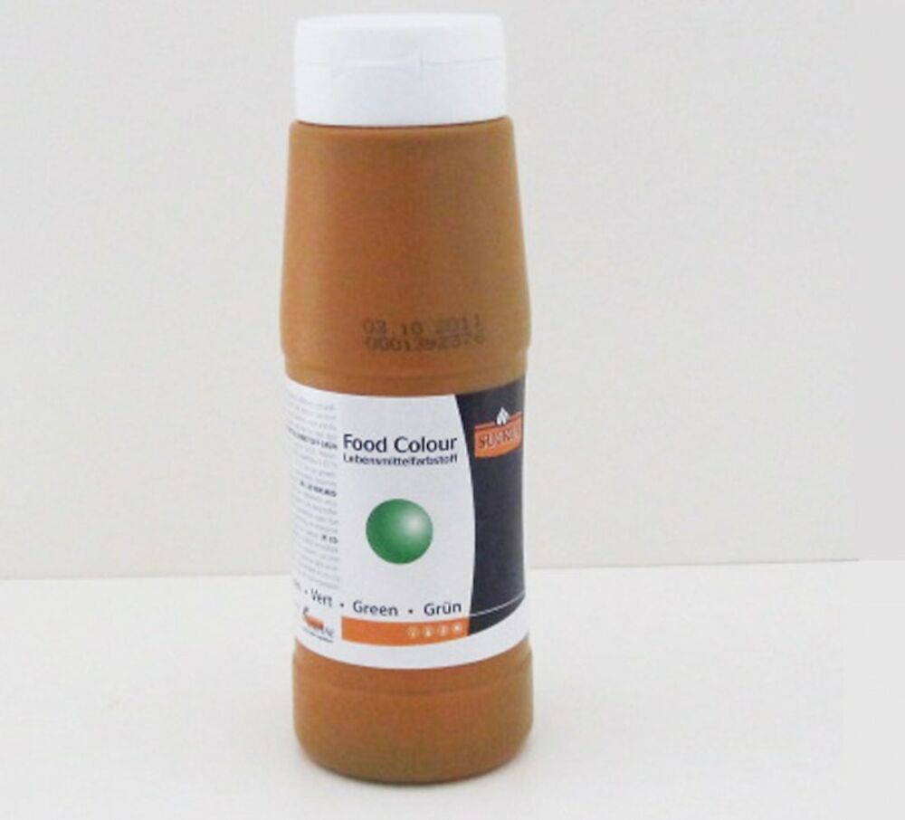 Grön Livsmedelsfärg