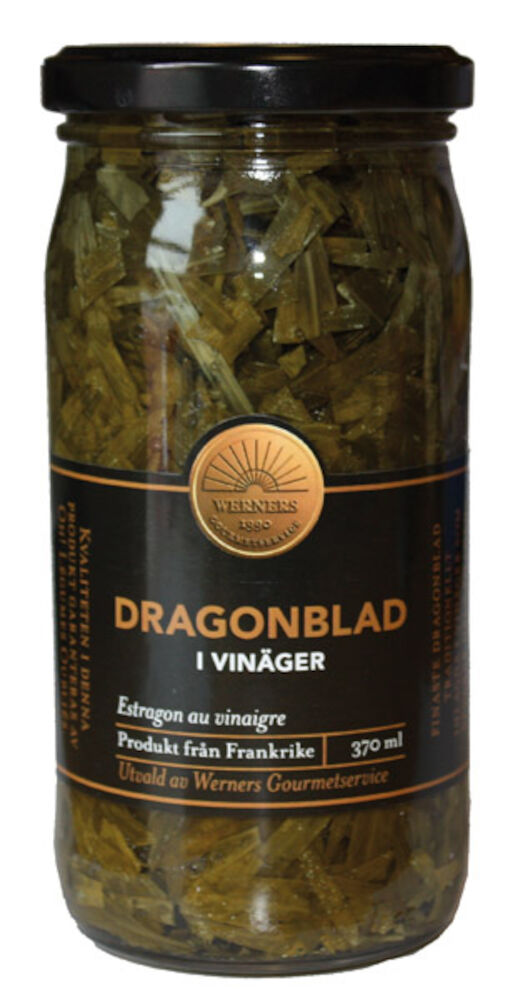 Dragonblad i vinäger
