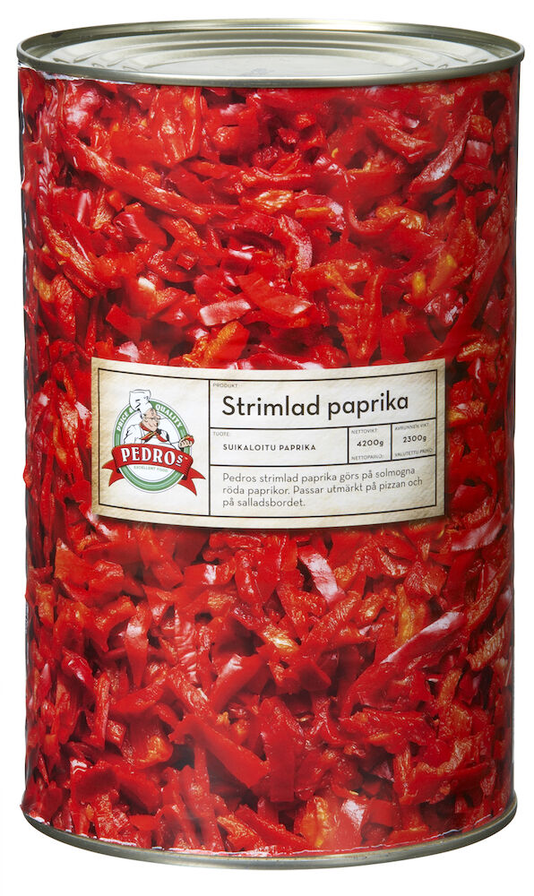 Paprikasallad strimlad