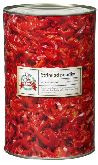 Paprikasallad strimlad